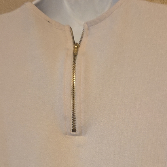 H&M Cream Sleeveless Midi Dress - Picture 3 of 6